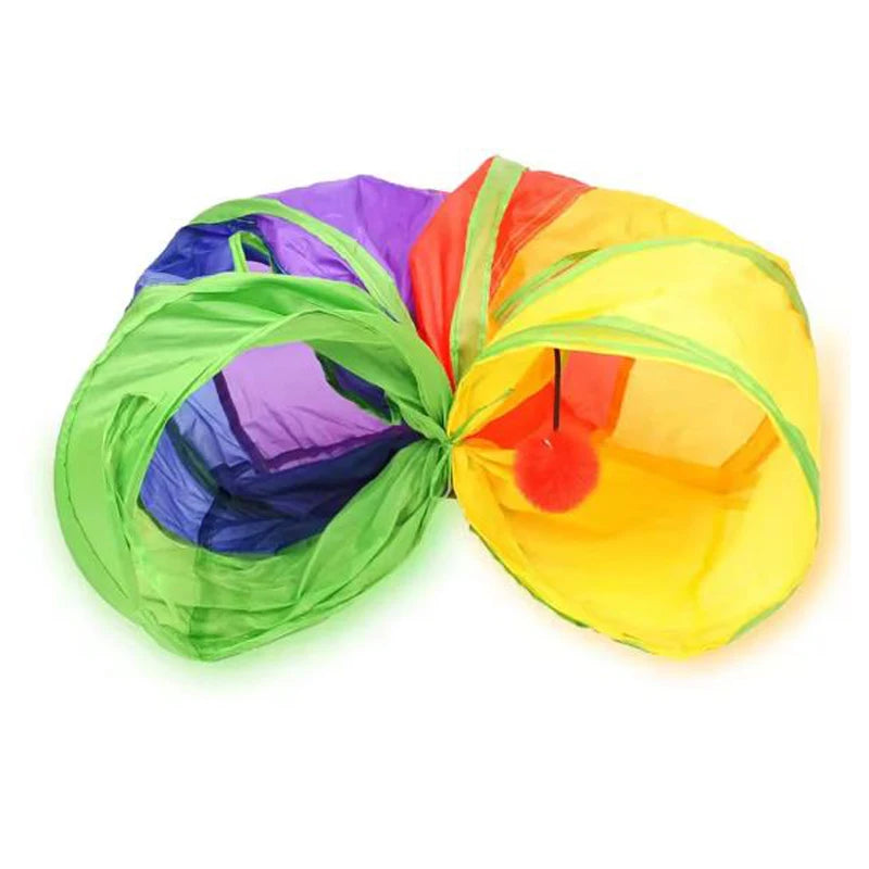 Hot Cat Tunnel Pet Tube Collapsible Play Toy
