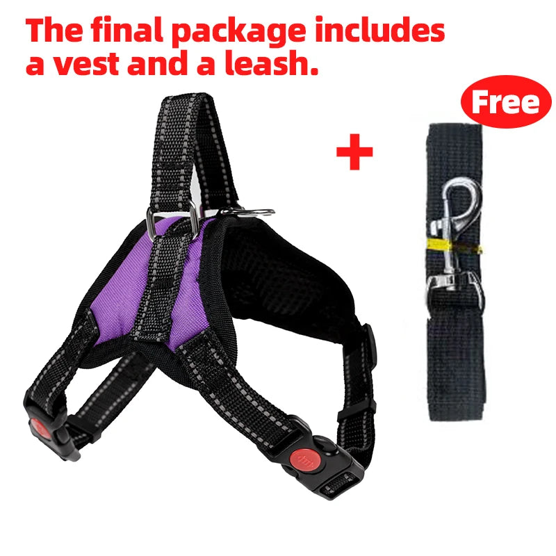 Adjustable Dog Cat Harness