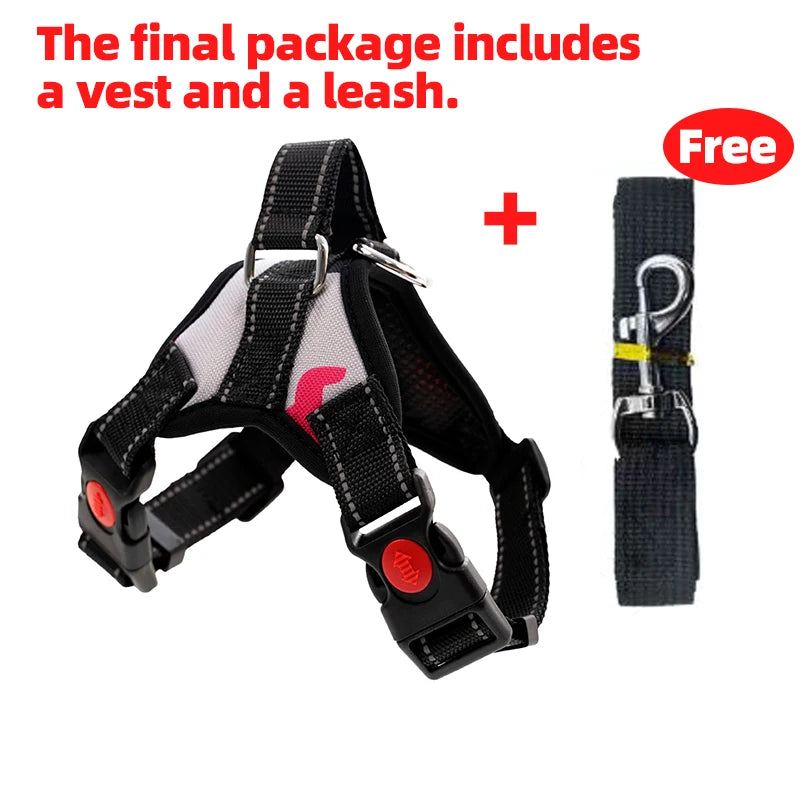 Adjustable Dog Cat Harness