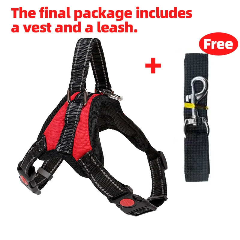 Adjustable Dog Cat Harness