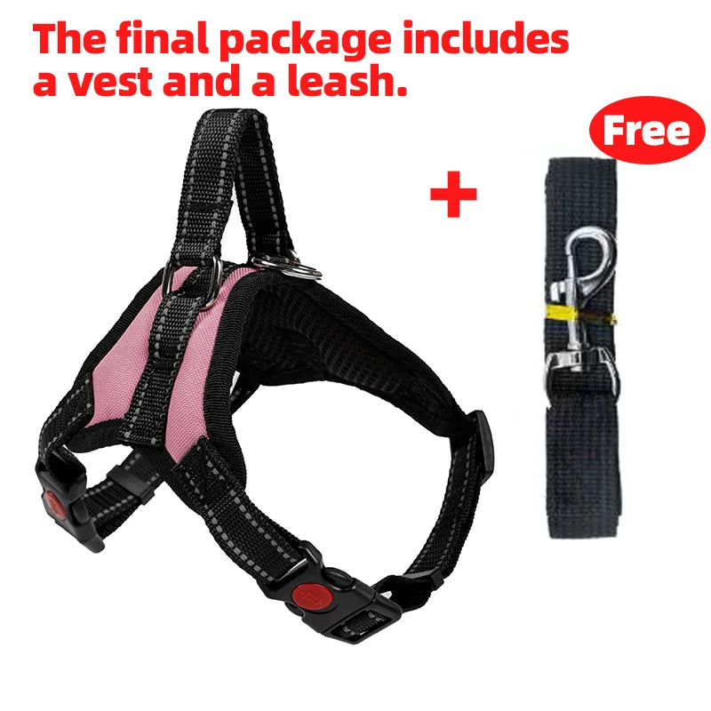Adjustable Dog Cat Harness