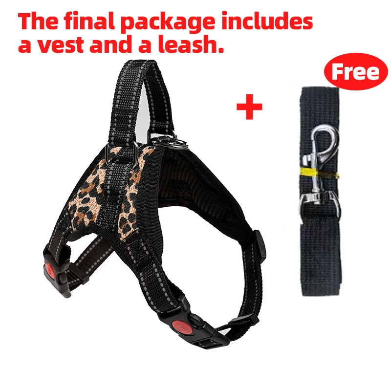 Adjustable Dog Cat Harness