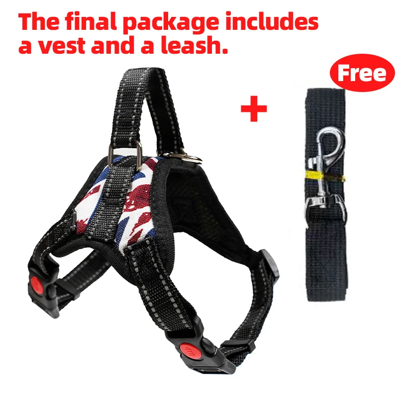 Adjustable Dog Cat Harness