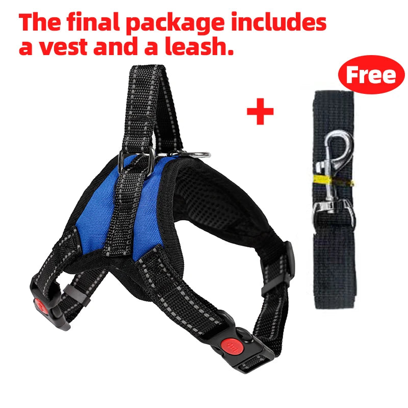 Adjustable Dog Cat Harness