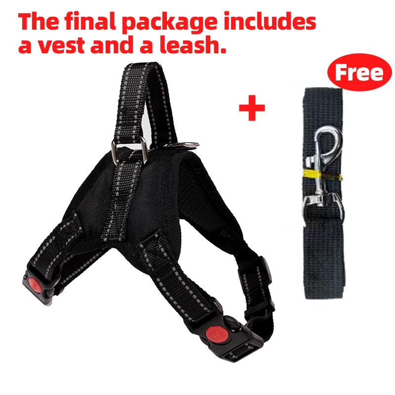Adjustable Dog Cat Harness