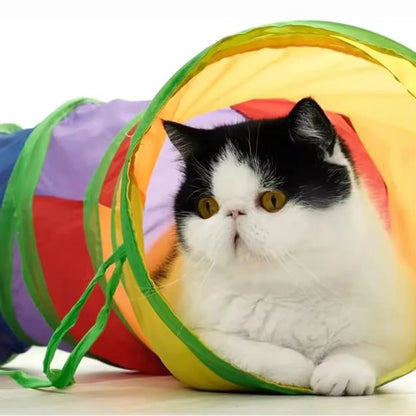 Hot Cat Tunnel Pet Tube Collapsible Play Toy