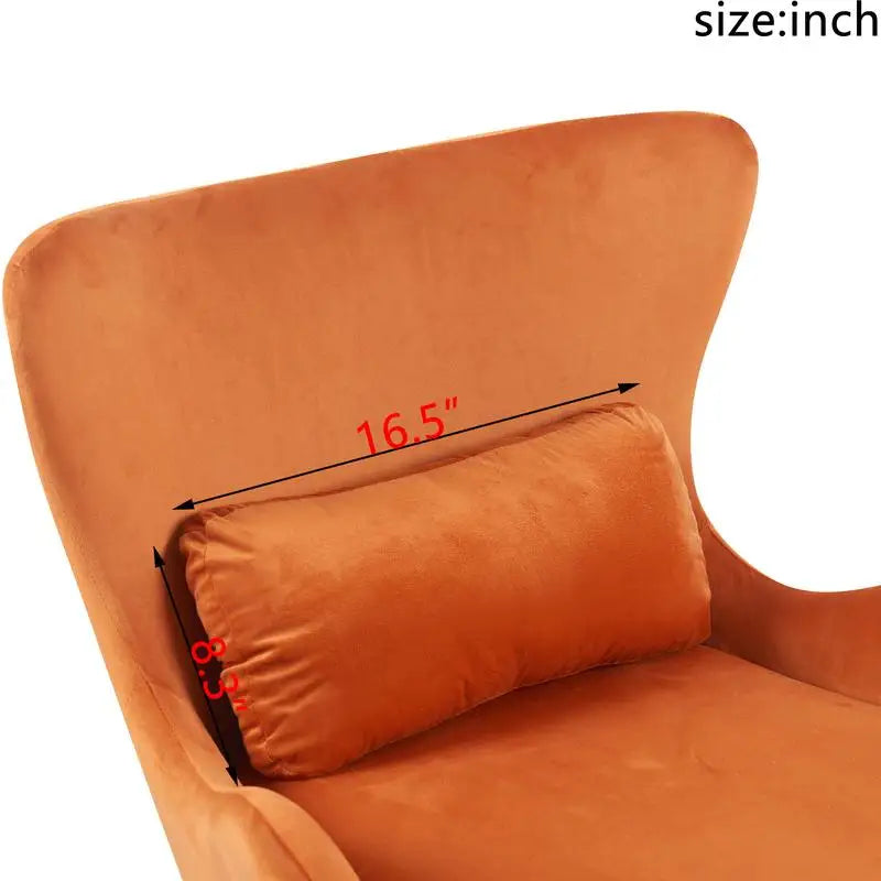 Modern Velvet 2-in-1 Pet-Friendly Lounge Chair