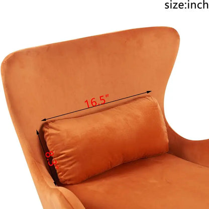 Modern Velvet 2-in-1 Pet-Friendly Lounge Chair