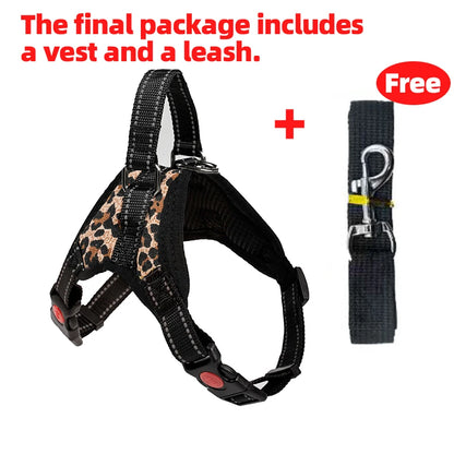 Adjustable Dog Cat Harness